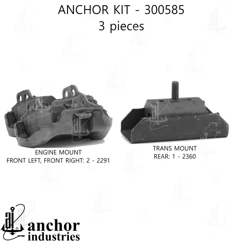 Anchor 300585 Engine Mount Kit