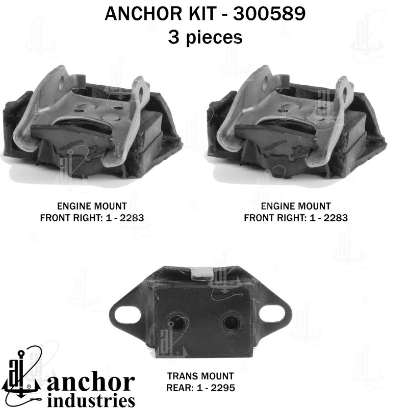 Anchor 300589 Engine Mount Kit