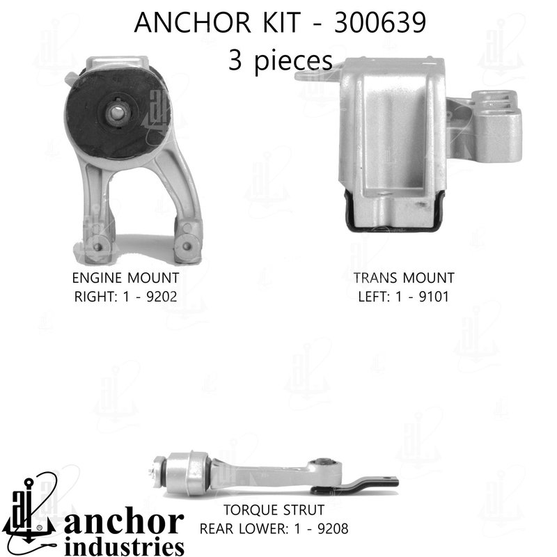Anchor 300639 Engine Mount Kit