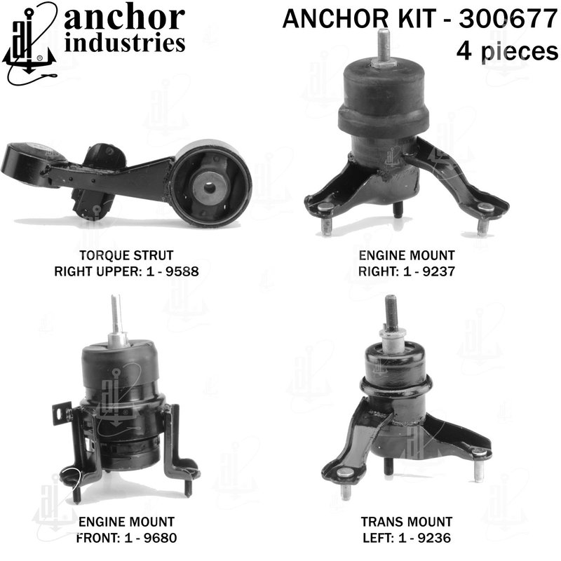 Anchor 300677 Engine Mount Kit