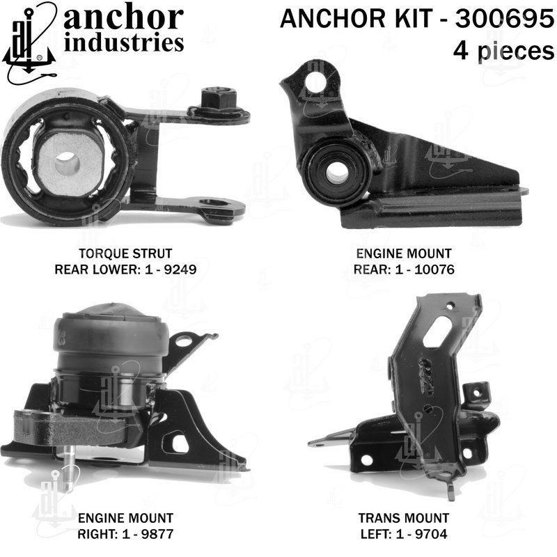 Anchor 300695 Engine Mount Kit