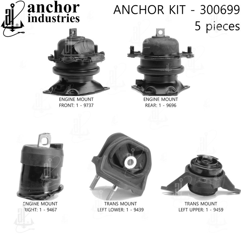 Anchor 300699 Engine Mount Kit