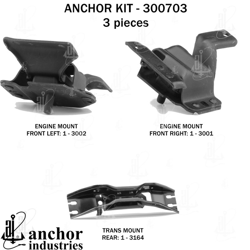 Anchor 300703 Engine Mount Kit