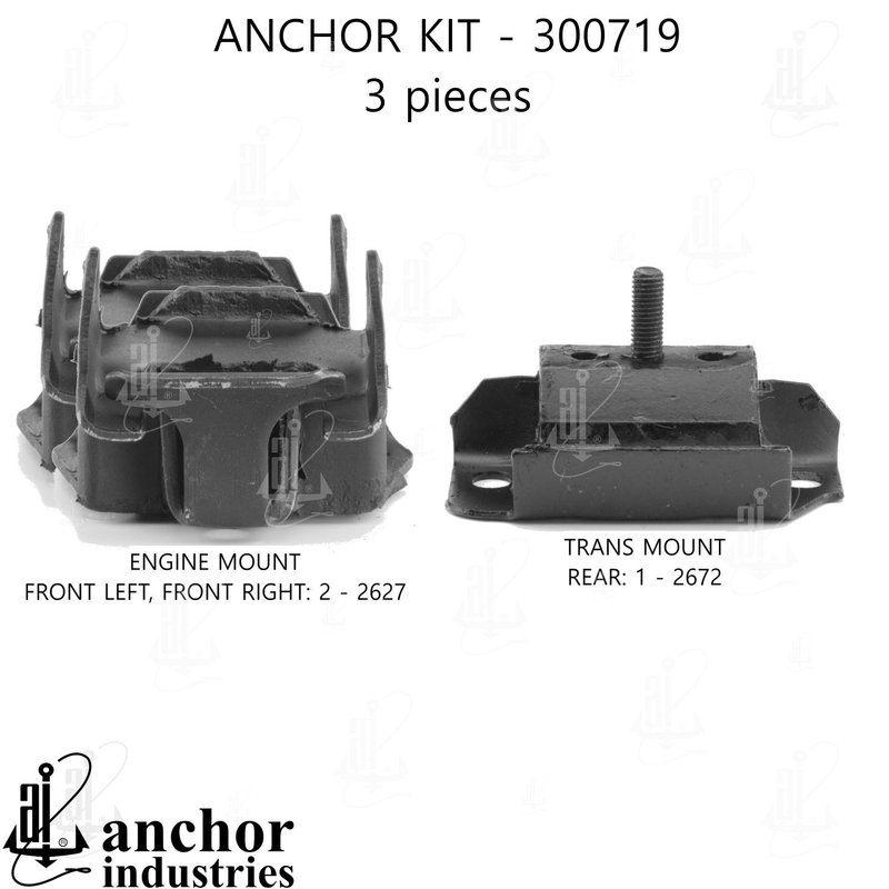 Anchor 300719 Engine Mount Kit
