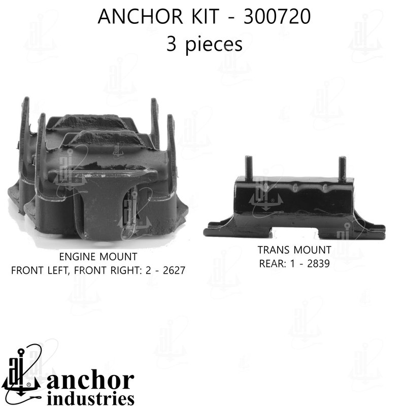 Anchor 300720 Engine Mount Kit