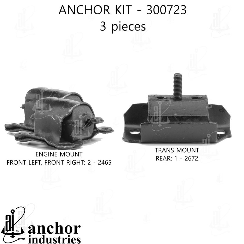 Anchor 300723 Engine Mount Kit