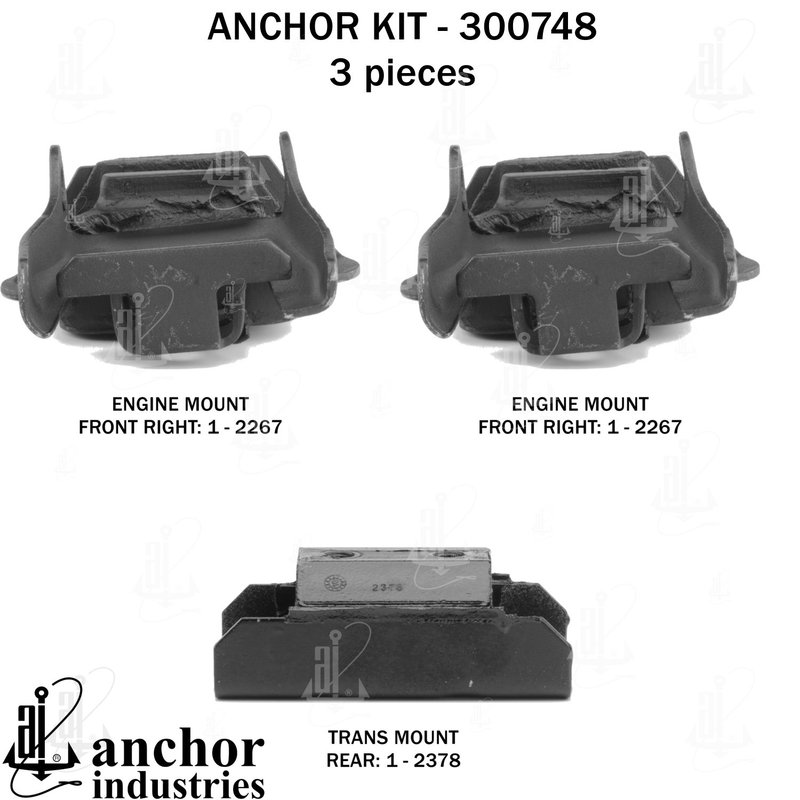 Anchor 300748 Engine Mount Kit