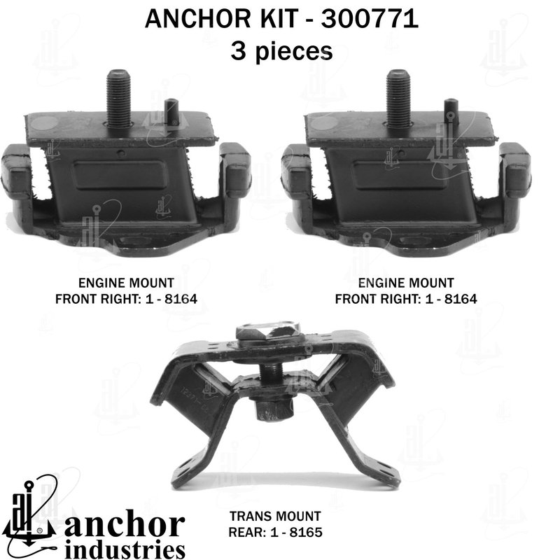 Anchor 300771 Engine Mount Kit