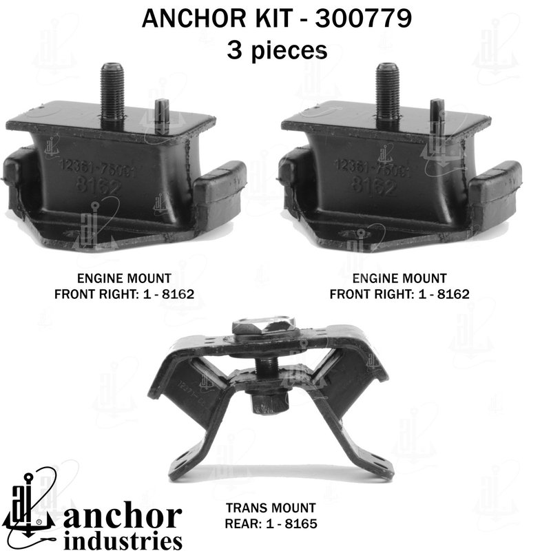 Anchor 300779 Engine Mount Kit