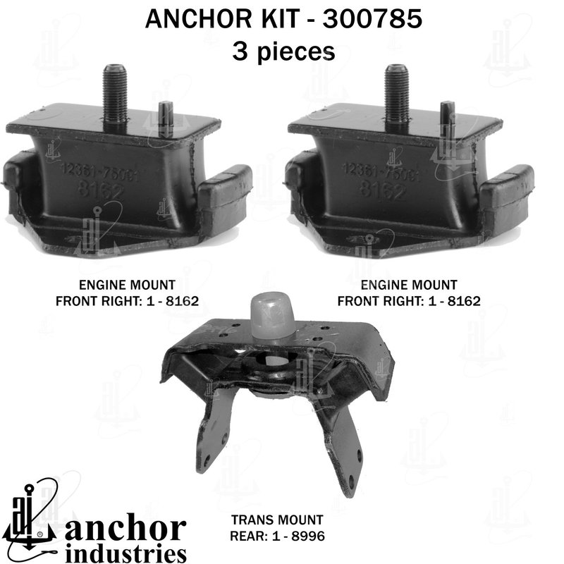 Anchor 300785 Engine Mount Kit