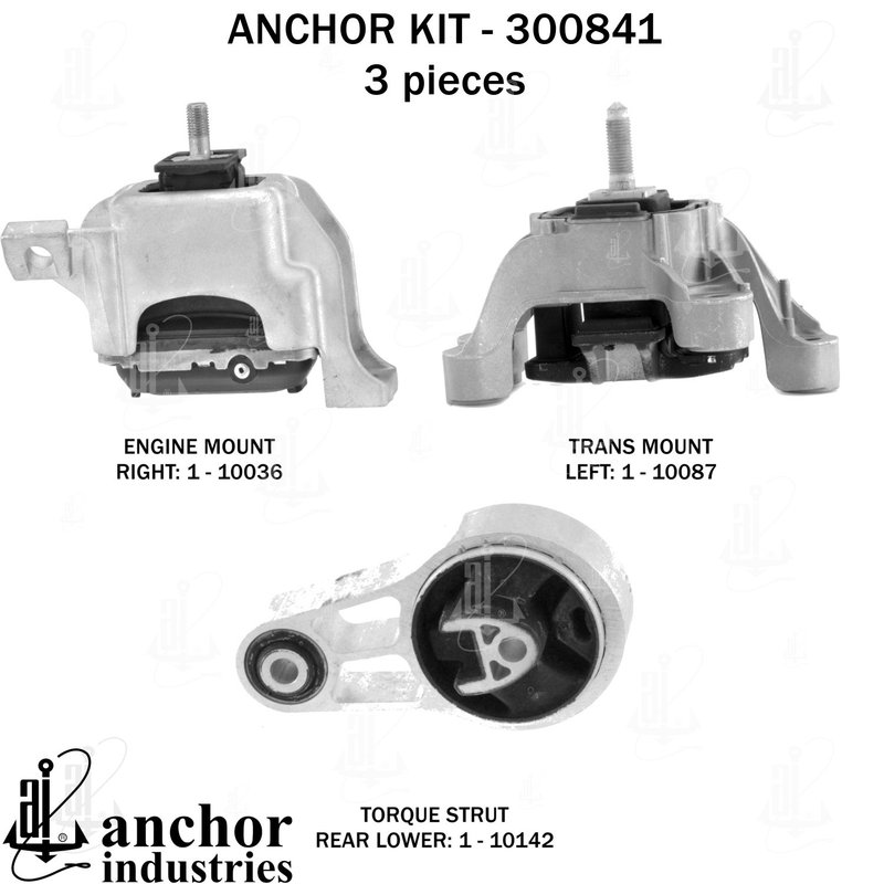 Anchor 300841 Engine Mount Kit