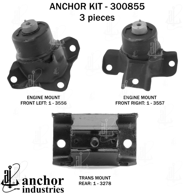 Anchor 300855 Engine Mount Kit
