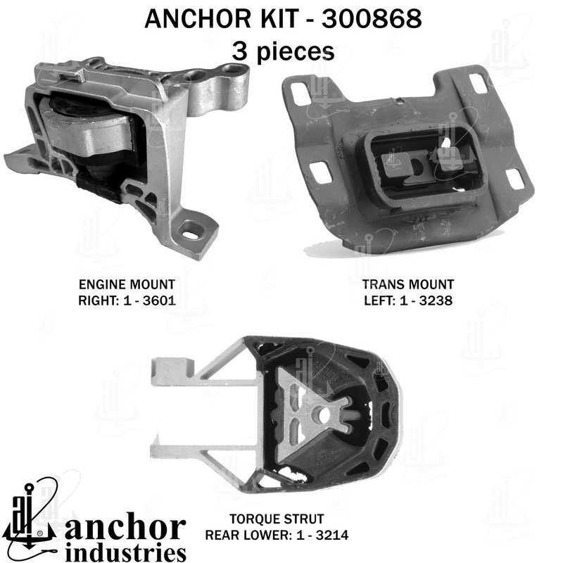 Anchor 300868 Engine Mount Kit