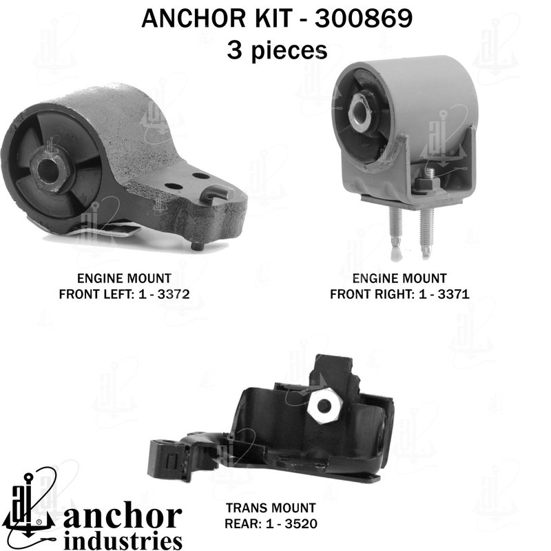Anchor 300869 Engine Mount Kit