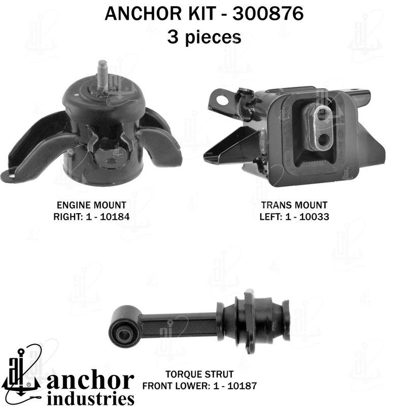 Anchor 300876 Engine Mount Kit
