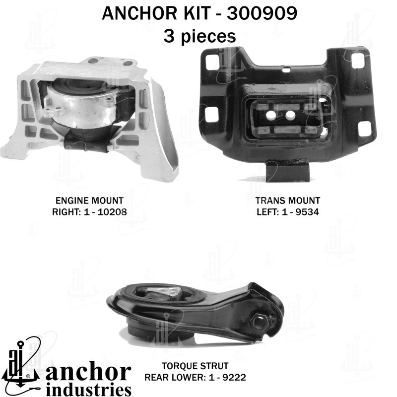 Anchor 300909 Engine Mount Kit