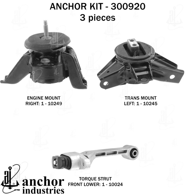 Anchor 300920 Engine Mount Kit