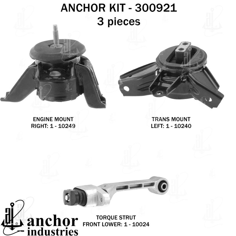 Anchor 300921 Engine Mount Kit