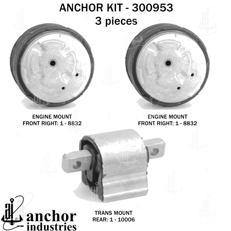 Anchor 300953 Engine Mount Kit