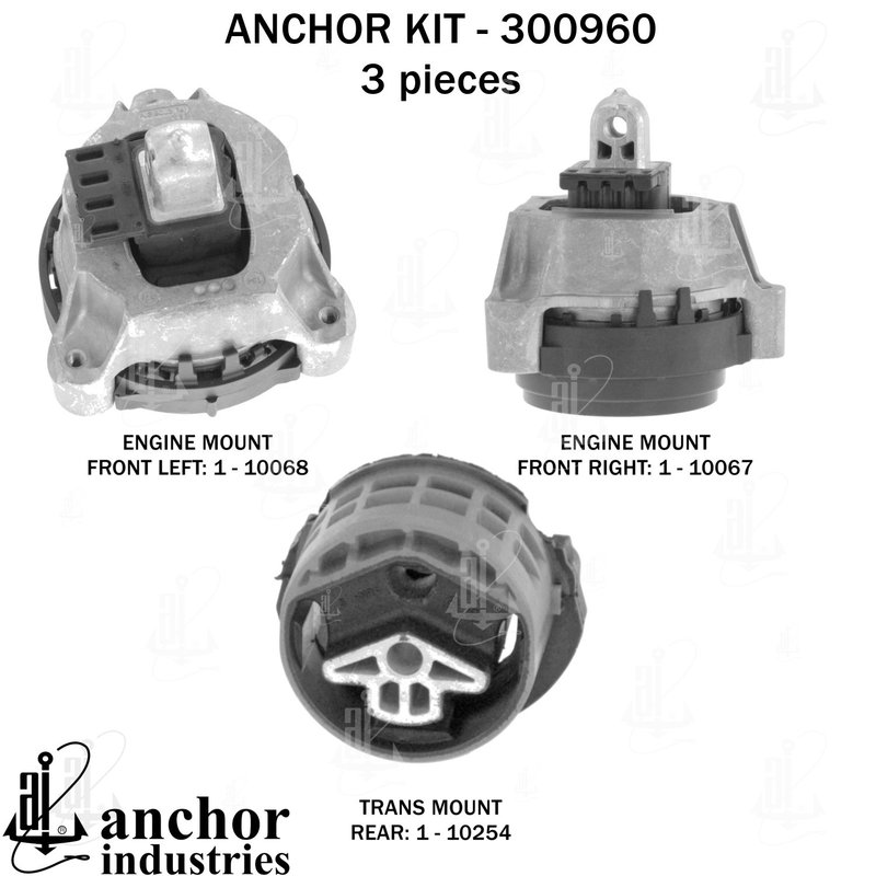 Anchor 300960 Engine Mount Kit