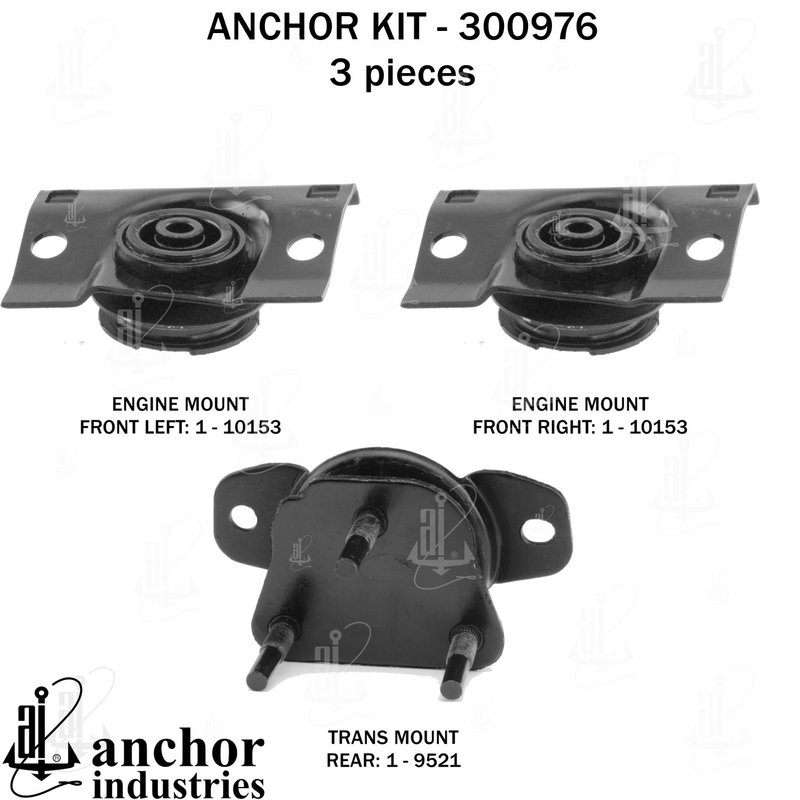 Anchor 300976 Engine Mount Kit