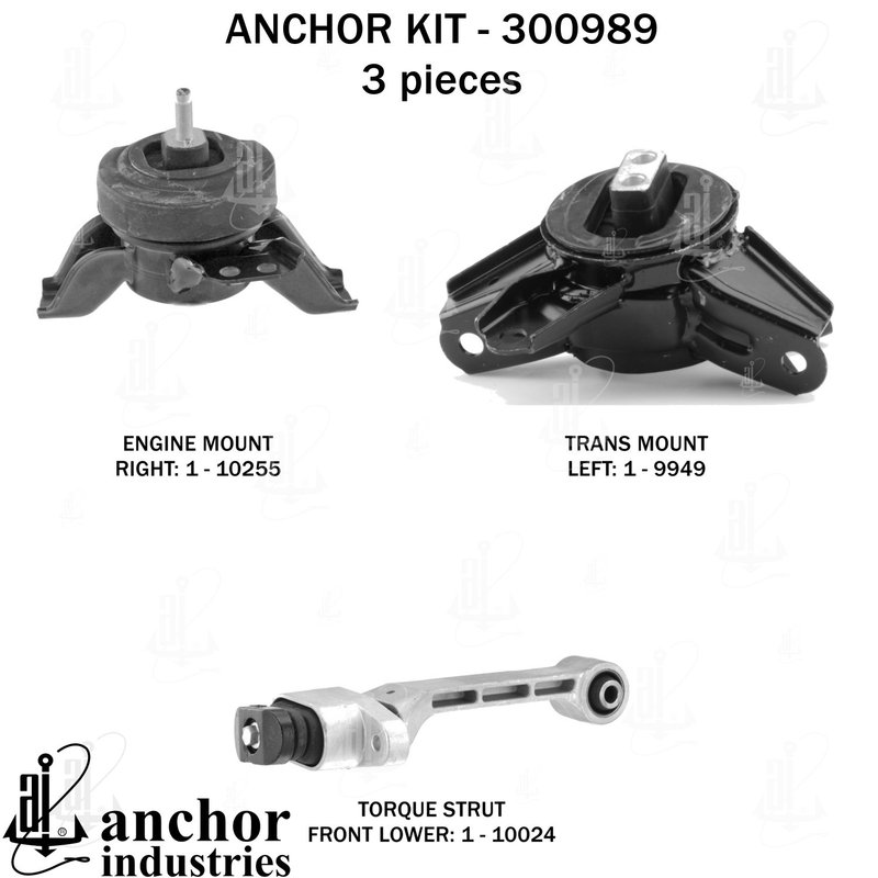 Anchor 300989 Engine Mount Kit
