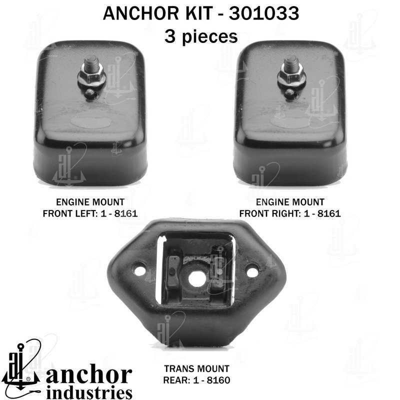 Anchor 301033 Engine Mount Kit