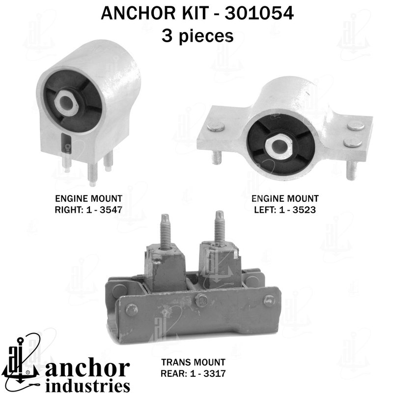 Anchor 301054 Engine Mount Kit