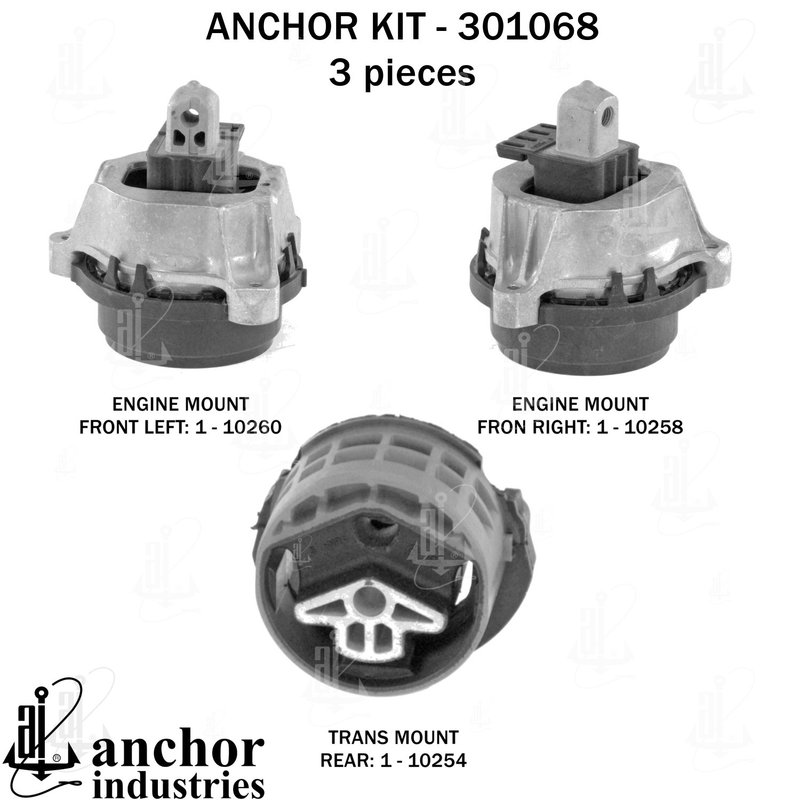Anchor 301068 Engine Mount Kit