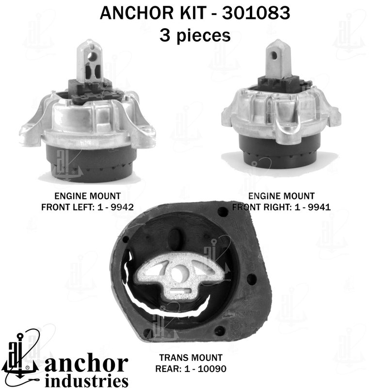 Anchor 301083 Engine Mount Kit