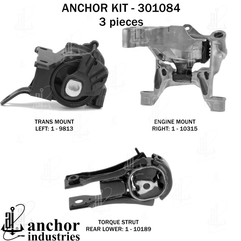 Anchor 301084 Engine Mount Kit