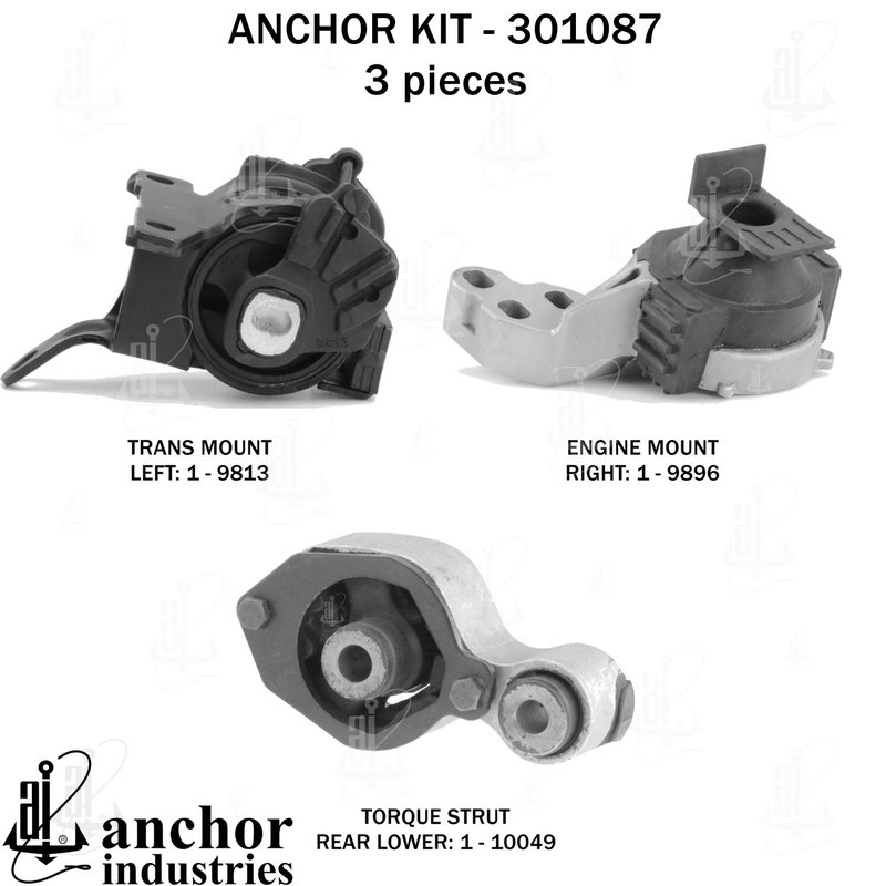 Anchor 301087 Engine Mount Kit