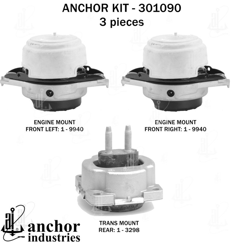 Anchor 301090 Engine Mount Kit
