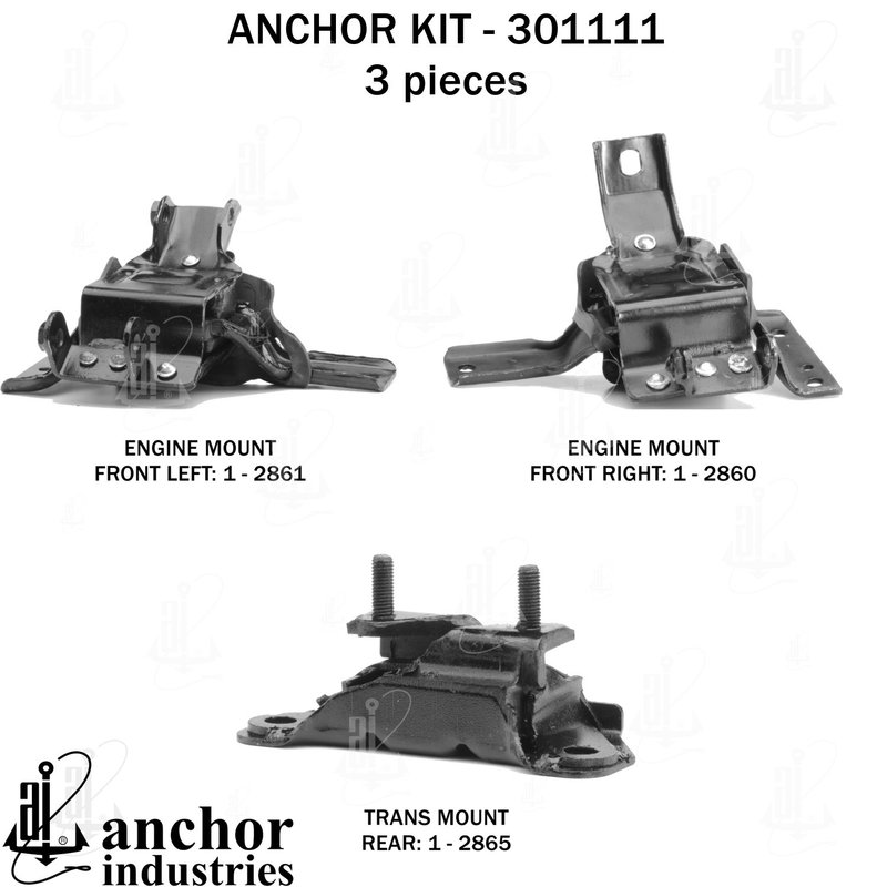 Anchor 301111 Engine Mount Kit