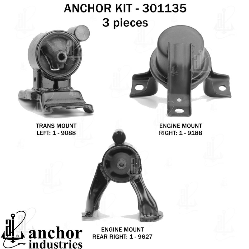 Anchor 301135 Engine Mount Kit