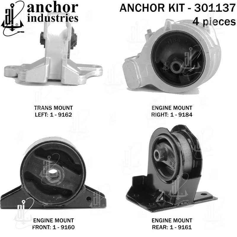 Anchor 301137 Engine Mount Kit