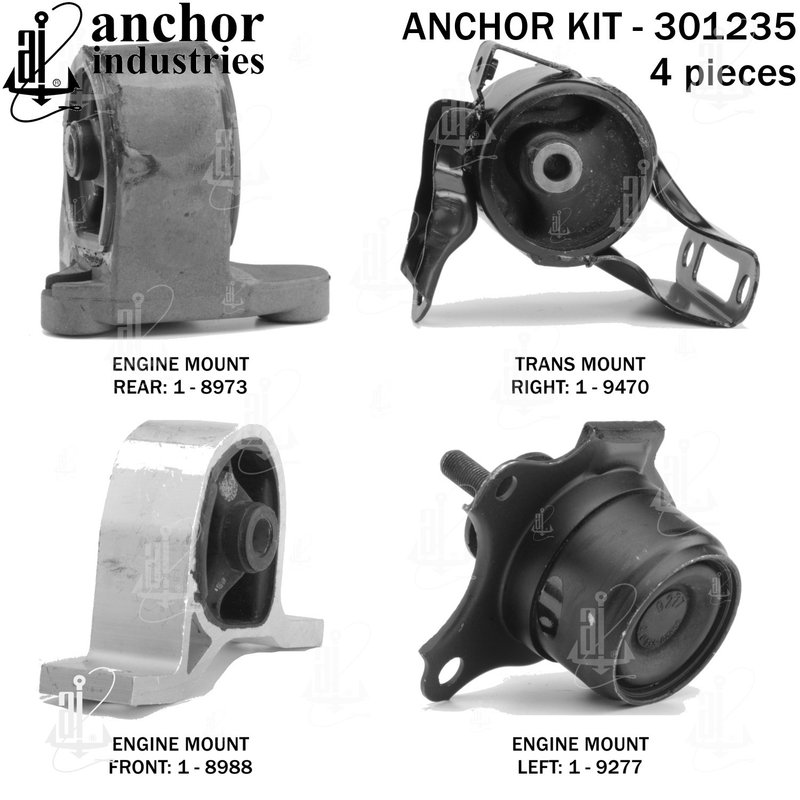 Anchor 301235 Engine Mount Kit