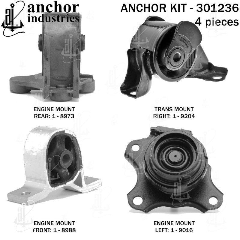 Anchor 301236 Engine Mount Kit