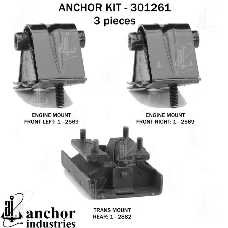 Anchor 301261 Engine Mount Kit