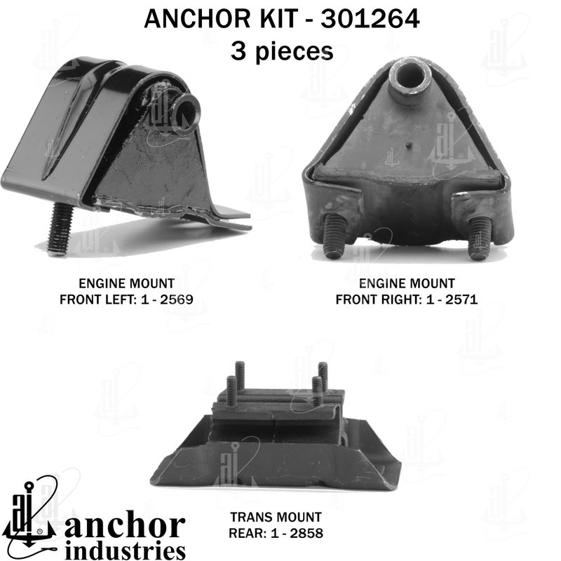 Anchor 301264 Engine Mount Kit