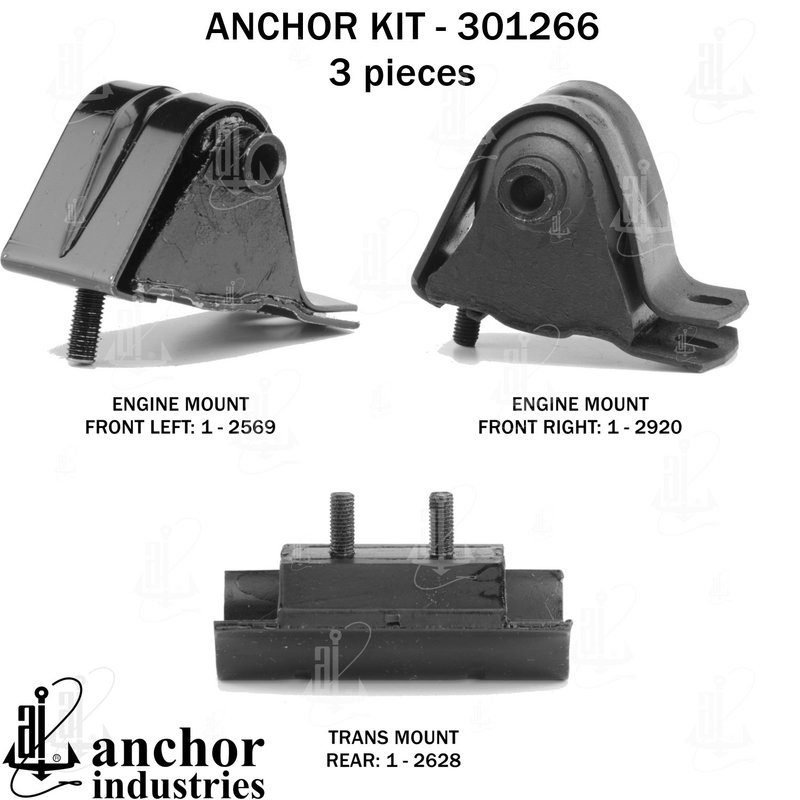 Anchor 301266 Engine Mount Kit