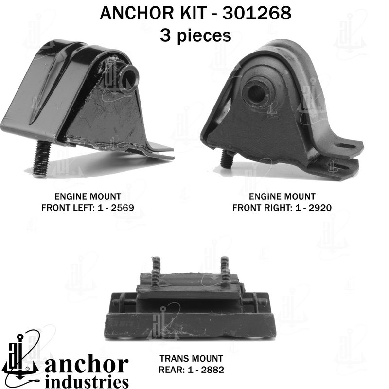 Anchor 301268 Engine Mount Kit