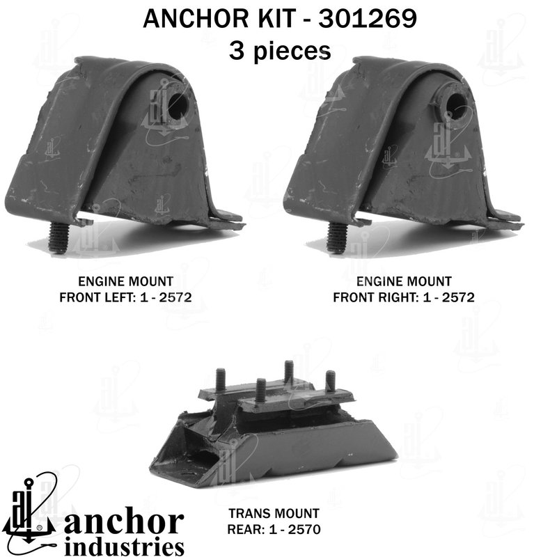 Anchor 301269 Engine Mount Kit