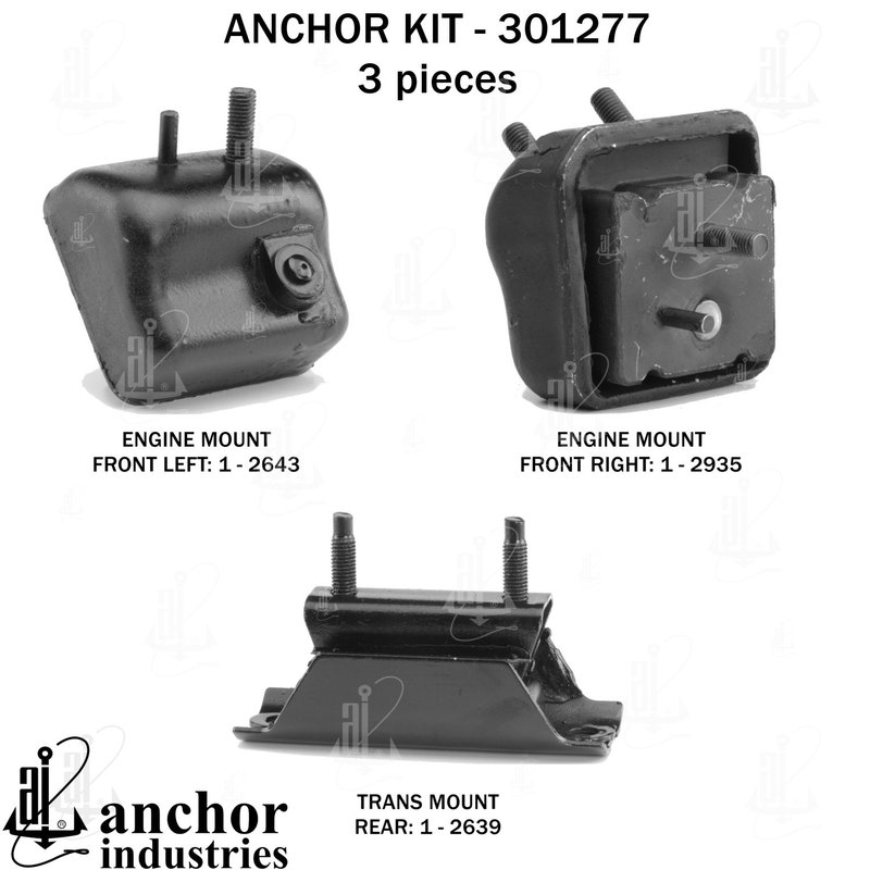 Anchor 301277 Engine Mount Kit