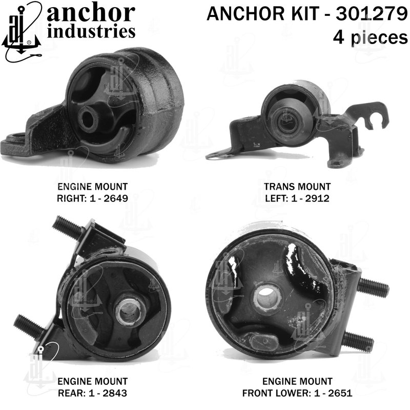 Anchor 301279 Engine Mount Kit