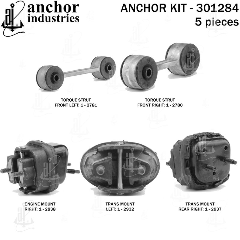 Anchor 301284 Engine Mount Kit