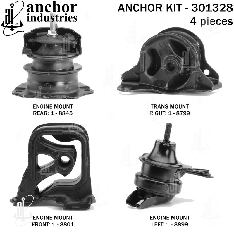 Anchor 301328 Engine Mount Kit