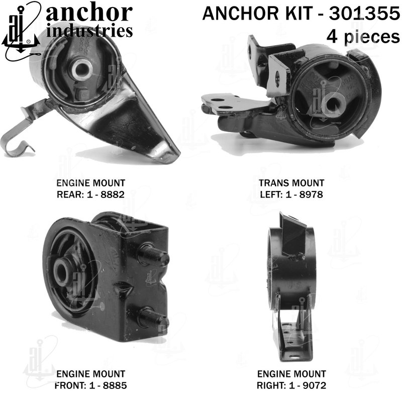 Anchor 301355 Engine Mount Kit