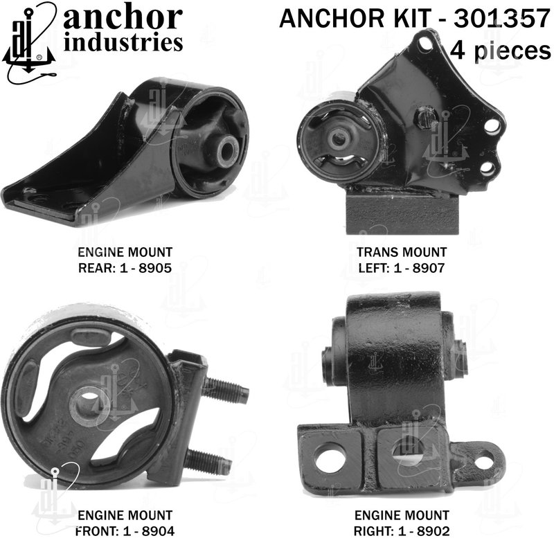 Anchor 301357 Engine Mount Kit