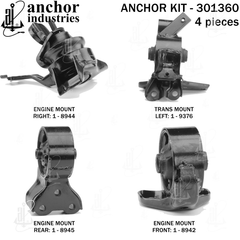 Anchor 301360 Engine Mount Kit